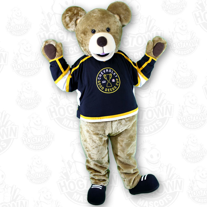 Hockey bear mascot Custom Mascot Costumes Mascot Maker For