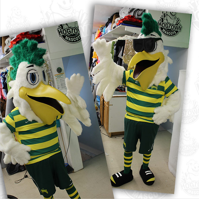 Pelican Pete mascot - Custom Mascot Costumes | Mascot Maker For