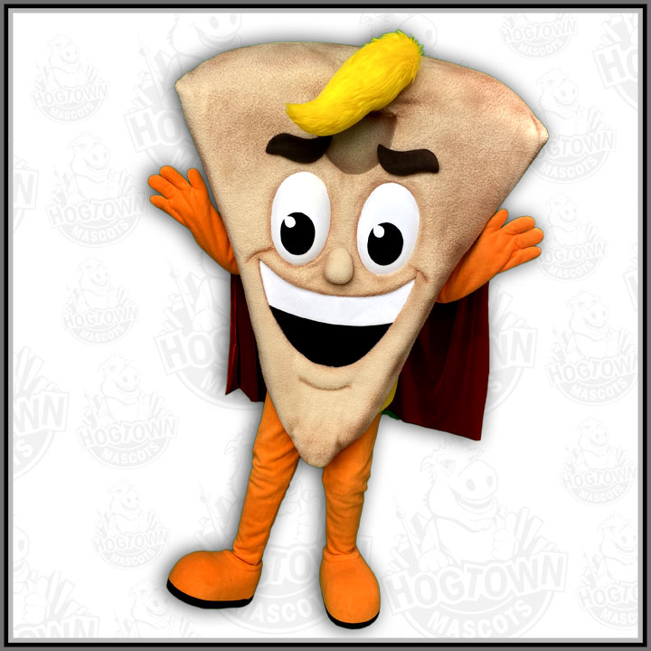 Captain Quesadilla mascot Custom Mascot Costumes Mascot Maker For