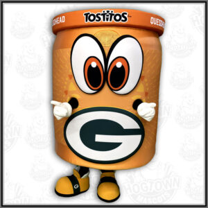Tostitos Green Bay Packers Quesohead mascot costume