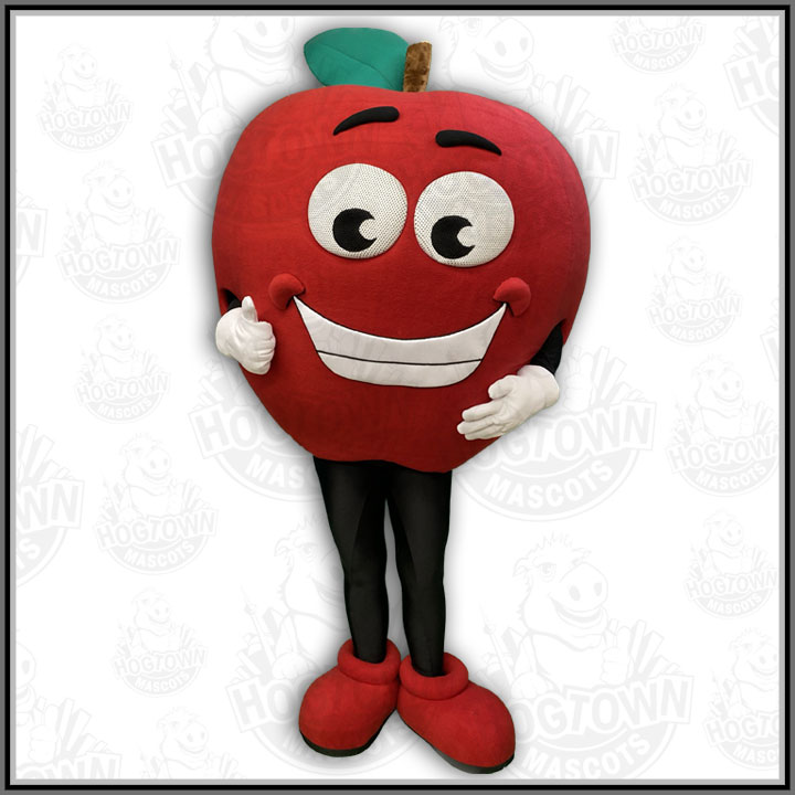 Apple mascot Custom Mascot Costumes Mascot Maker For Corporate, Schools, Sports